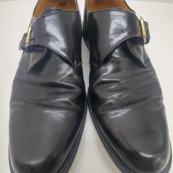Mens Gently Used Black Dress Shoes--Size 13